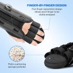 Resting Hand Splint with Adjustable Knob, Carpal Tunnel Wrist Brace Ni…