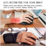 2 Pack Wrist Braces – Wrist Wraps for Carpal Tunnel, Arthritis, and Te…