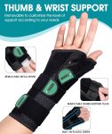 Wrist Brace with Thumb Support for Carpal Tunnel, Thumb Brace for De Q…