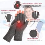 2 Pairs Arthritis Compression Gloves for Women Men, Carpal Tunnel Pain…