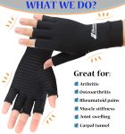 2 Pairs Copper Arthritis Gloves – Compression Gloves for Arthritis Pai…