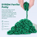 500+ Original Ferrite Putty Green, Fidget Toy Ferrite Stones for Stres…