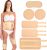 6 Pcs Castor Oil Pack Wrap Organic Cotton for Liver Detox, Stomach, Be…