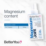 BetterYou Magnesium Joint Body Spray – Muscle Relief Spray – Topical M…