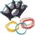 CanDo 10-0775 Digi-Extend Hand Exerciser Package, Black, 15pcs