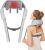Cordless Neck Shoulder Massager with Heat,Deep Tissue Kneading Relieve…