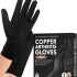 Copper Fit ICE Compression Gloves Infused with Menthol, Black, Large/X…