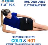 FreezeSleeve Flat Pak | 12″ x 17″ Extra Large Reusable Gel Ice Pack fo…