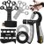 Grip Strength Trainer Kit 6 Pack with Finger Exerciser, Hand Grip Stre…