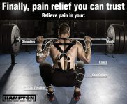 Hampton Adams | As Seen on Shark Tank | Elastic Kinesiology Tape (2-Pa…