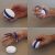 Hand & Finger Exerciser – Grip Strengthener with 2 Resistance Rings & …