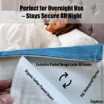 Handmade Castor Oil Pack Wrap with Organic Cotton Flannel Pad, Reusabl…