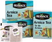 Herbacil Arnica Tea, Caffeine-Free, 3-Pack, 0.88 Oz, 25 Tea Bags per B…