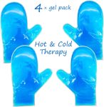Hot & Cold Therapy Gloves | Ice & Heat Pain Relieving Mittens | Microw…