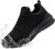 LARNMERN Mens Non Slip Work Shoes Slip On Water Resistant Walking Snea…