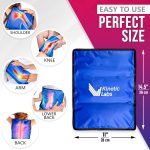 Large Ice Pack for Back Pain Relief by Kinetic Labs (11×14.5) – HSA FS…
