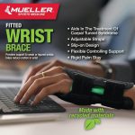 MUELLER Sports Medicine Green Fitted Wrist Brace for Men and Women, Su…