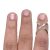 Mallet Finger Silver Splint Ring