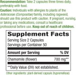 Nature’s Way Chamomile Flower – 700 mg per 2-Capsule Serving- Traditio…