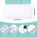 Newwiee 12 Pcs Castor Oil Pack Wrap Organic Cotton Flannel Reusable Wa…