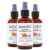 PURA D’OR ORGANIC Rosehip Seed Oil Hair Relaxer (4 Oz x3 = 12 Oz) 100%…