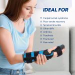 Resting Hand Splint, Stroke Hand Wrist Brace for Carpal Tunnel Wrist N…