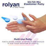 Rolyan 50/50 Mix Elastomer Putty, 8.47 oz., Pliable Occupational Thera…