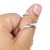 Spiral Silver Splint Ring for Trigger Finger