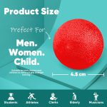 Stress Balls for Adults (6 Pack), Squeeze Balls for Hand Therapy, Hand…
