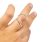 Swan Splint Ring Adjustable for PIP or DIP Joint • Swan Neck Splint