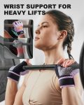 Trideer Weight Lifting Gloves for Women with Wrist Wraps Support, Work…