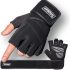 ihuan Ventilated Weight Lifting Gym Workout Gloves with Wrist Wrap Sup…