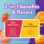 Vitafusion Multi+ Immune Support* – 2-in-1 Benefits & Flavors – Adult …