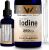 WellnessOne Iodine Drops for Thyroid Support – Fast Acting Liquid Iodi…