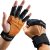 Workout Gloves, Heavy Duty Cowhide Padded Weight Lifting Gloves with W…