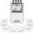 iSTIM EV-805 TENS EMS 4 Channel Rechargeable Combo Machine Unit – Musc…